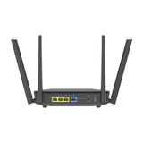 ASUS RT-AX52 wireless router Gigabit Ethernet Dual-band (2.4 GHz / 5 GHz) Black