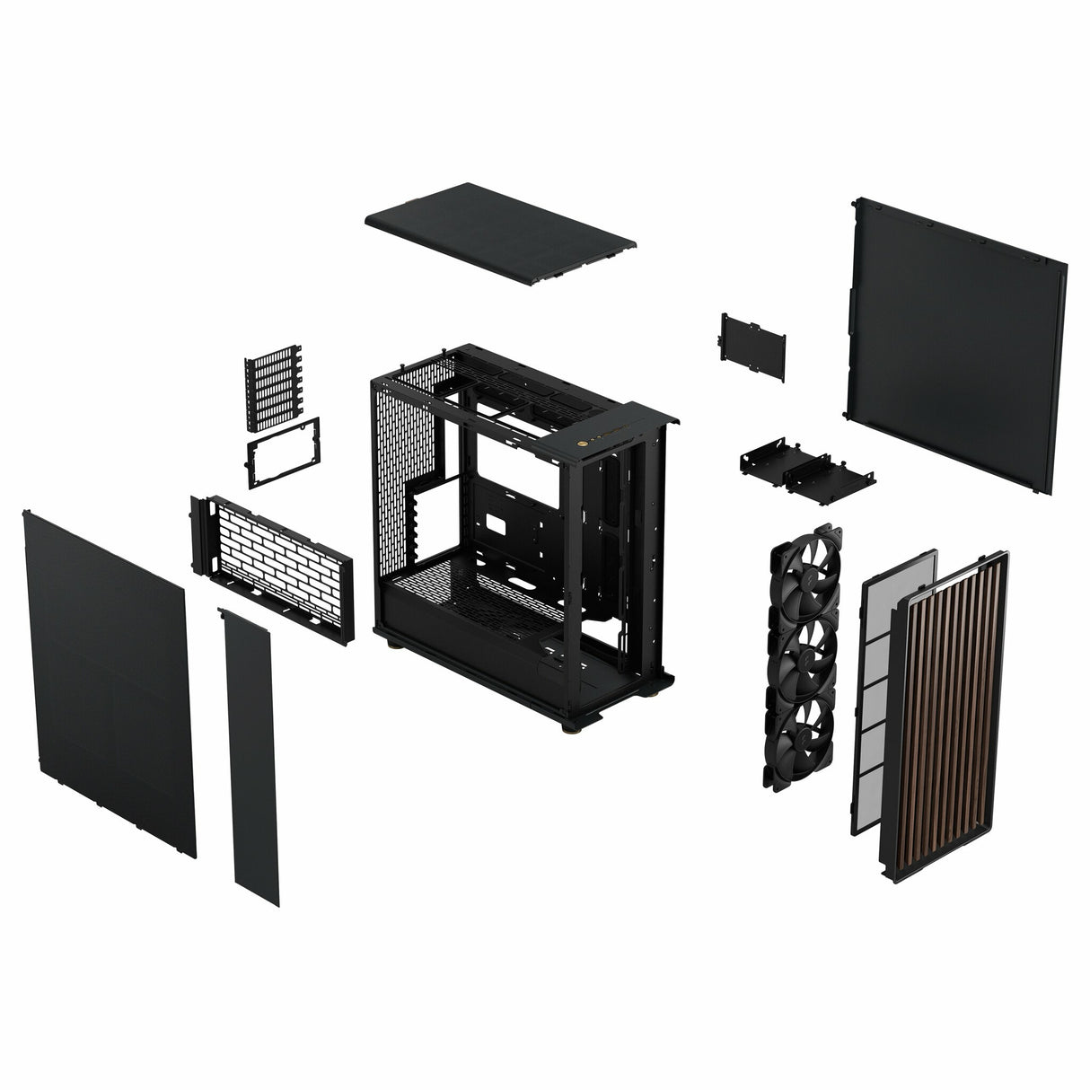 Fractal Design North XL Midi Tower Black, Charcoal