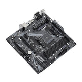 ASRock B450M Pro4 R2.0 Super Alloy AMD AM4 Socket Motherboard, Micro-ATX, 4x DDR4 Slots, 2x M.2 Sockets, GbE LAN, 1x D-Sub / 1x DVI-D / 1x HDMI Port