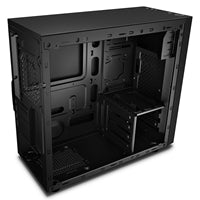 DeepCool MATREXX 30 SI Case, Home & Business, Black, Mini Tower, 1 x USB 3.0 / 1 x USB 2.0, Micro ATX, Mini-ITX, System Integrator Chassis