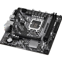 ASRock H610M-HVS/M.2 R2.0 Super Alloy Intel 1700 Socket Motherboard, Micro-ATX, 2x DDR4 Slots, 1x M.2 Socket, GbE LAN, 1x D-Sub / 1x HDMI Port