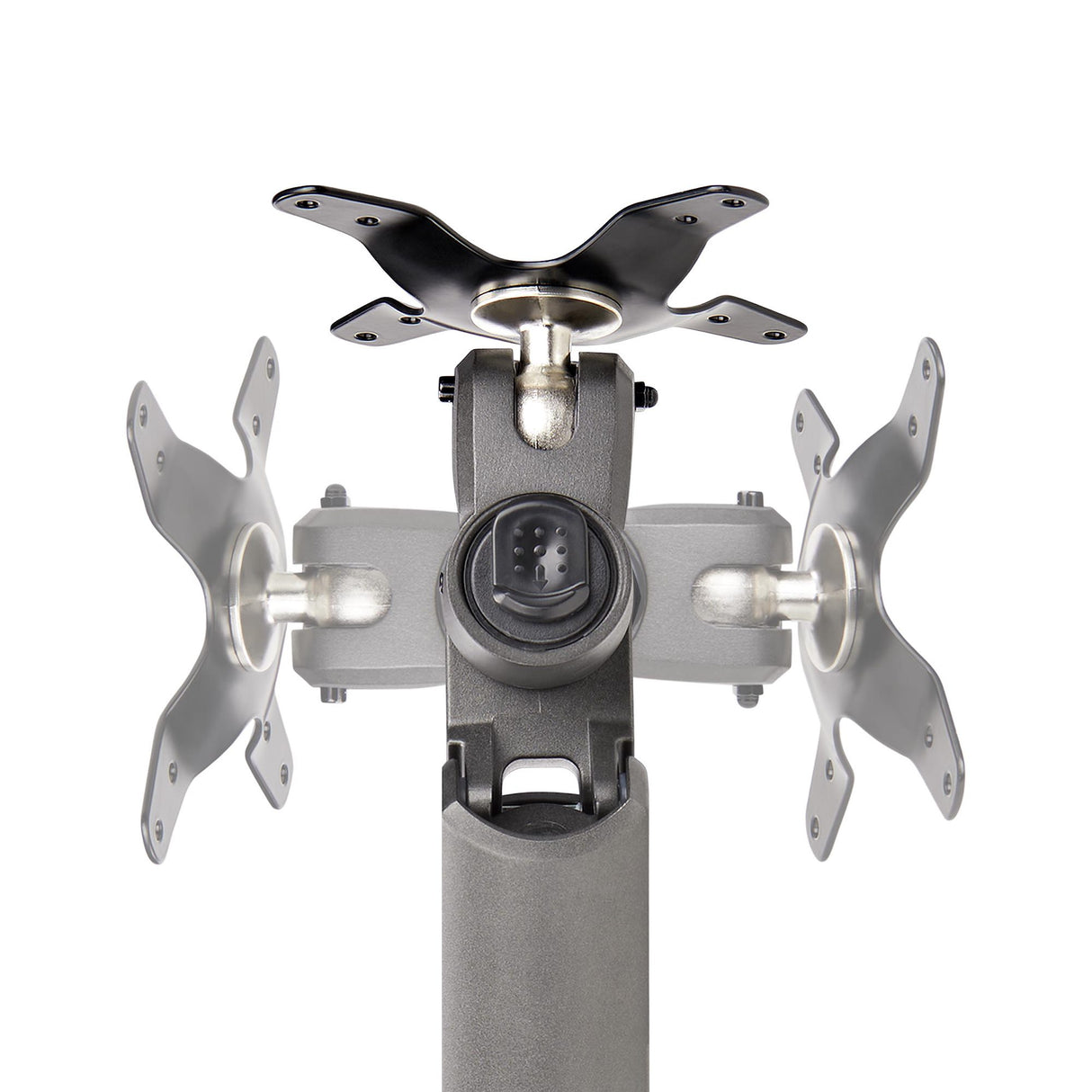 StarTech.com Desk Mount Monitor Arm, Up To 32" Display, Max 22lb/10kg, VESA 75x75/100x100, C-Clamp, Fully Articulating, Mechanical Spring, TAA-compliant