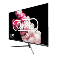 piXL PX27IVH 27 Inch Frameless Monitor, Widescreen IPS LED Panel, True -to-Life Colours, Full HD 1920x1080, 5ms Response Time, 75Hz Refresh, HDMI, VGA, Black Finish, 3 Year Warranty