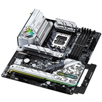 ASRock Z790 Steel Legend WiFi Intel 1700 Socket Motherboard, ATX, 4x DDR5 Slots, 6x M.2 Sockets, 2x USB-C Port, Fitted I/O Shield, 2.5GbE LAN, Wi-Fi 6E, 1x DisplayPort / 1x HDMI Port