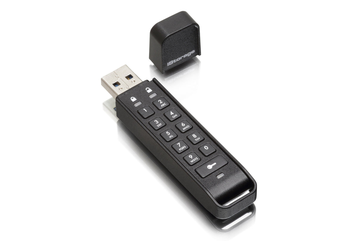 iStorage datAshur Personal2 256-bit 64GB USB 3.0 secure encrypted flash drive IS-FL-DAP3-B-64 64GB