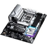 ASRock Z790 Pro RS WiFi Intel 1700 Socket Motherboard, ATX, 4x DDR5 Slots, 5x M.2 Sockets, 2x USB-C Port, Fitted I/O Shield, 2.5GbE LAN, Wi-Fi 6E, 1x DisplayPort / 1x HDMI Port