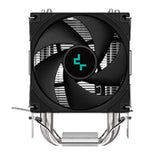 DeepCool AG300 Fan CPU Cooler, Universal Socket, Efficient 92mm PWM Cooling Black Fan, 3050RPM, 3 Heat Pipes, 150W Heat Dissipation Power, Unique Matrix Fin Design, Intel LGA 1700 Bracket Included