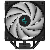 DeepCool AG400 BK ARGB Fan CPU Cooler, Universal Socket, High Efficiency 120mm PWM Addressable RGB Fan, 2000RPM, 4 Heat Pipes, 220W Heat Dissipation Power, Unique Matrix Fin Design, Intel LGA 1700 Bracket Included