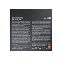 Processeur AMD Ryzen 5 7600 3,8 GHz 6 cœurs AM5, 12 threads, Boost 5,1 GHz, carte graphique Radeon