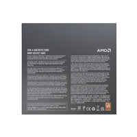 AMD Ryzen 9 7900X with Radeon Graphics, 12 Core Processor, 24 Threads, 4.7GHz up to 5.6GHz Boost, 76MB Cache, 170W, No Fan, Radeon Graphics