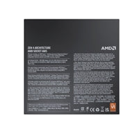 Processeur AMD Ryzen 7 7700X 4,5 GHz 8 cœurs AM5, 16 threads, Boost 5,4 GHz, carte graphique Radeon