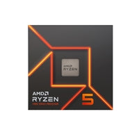 AMD Ryzen 5 7600X 4.7GHz 6 Core AM5 Processor, 12 Threads, 4.7GHz up to 5.3GHz Boost, 38MB Cache,105W, No Fan, Radeon Graphics