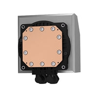 DeepCool LT520 Refroidisseur de processeur liquide AiO, prise universelle, radiateur 240 mm, ventilateurs noirs PWM 2250 tr/min FK120 Performance, éclairage LED RVB adressable, tête de pompe miroir infini