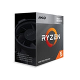 Processeur AMD Ryzen 5 4600G 3,7 GHz 6 cœurs AM4, 12 threads, Boost 4,2 GHz, carte graphique Radeon