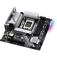 ASRock B760M Pro RS/D4 WiFi Intel 1700 Socket Motherboard, Micro-ATX, 4x DDR4 Slots, 3x M.2 Sockets, 2x USB-C Port, Fitted I/O Shield, 2.5GbE LAN, Wi-Fi 6E, 1x DisplayPort / 1x HDMI Port