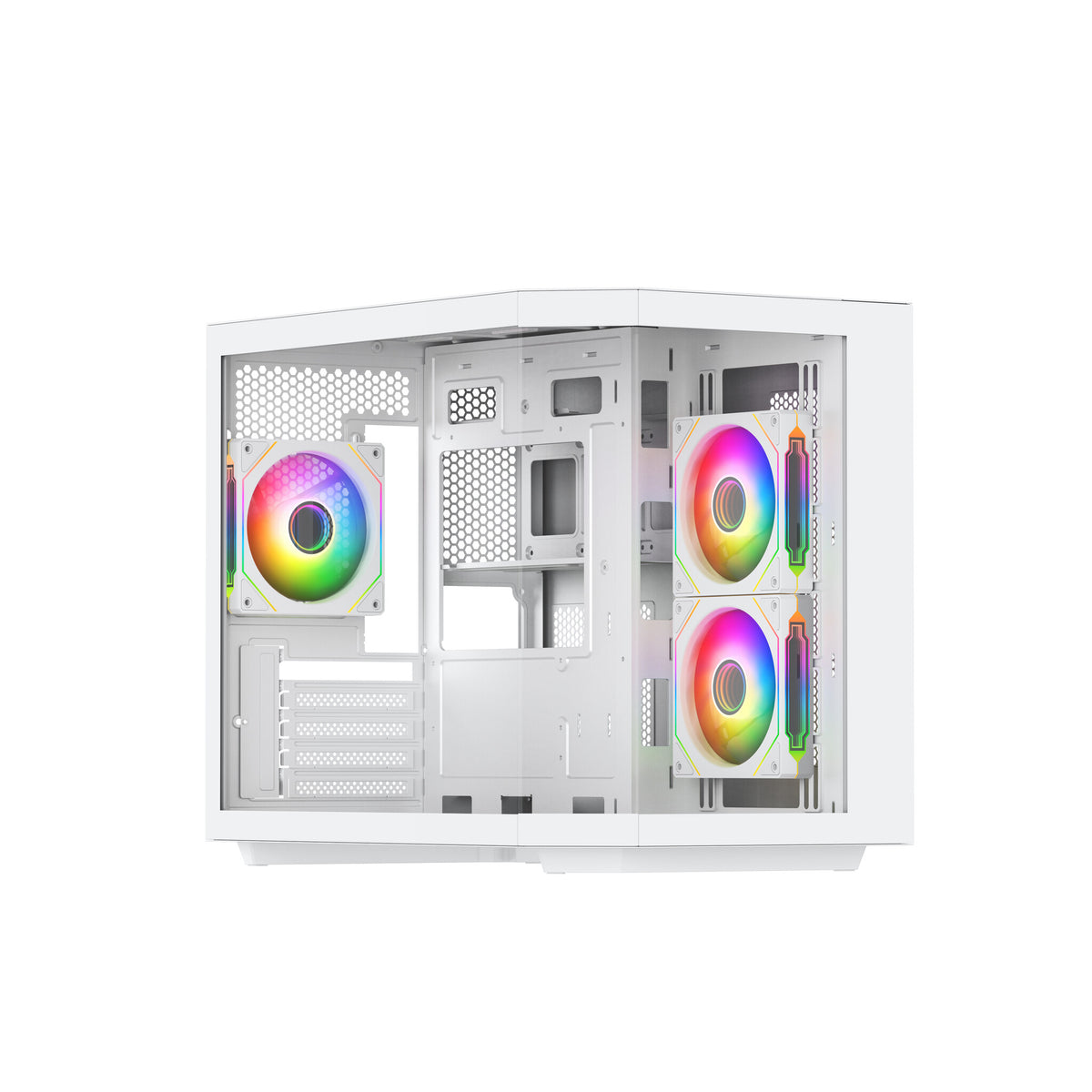 VIDA EDGE MINI MATX ARGB WHITE CASE Cube