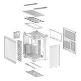 ASUS TUF GAMING GT502 Horizon TG ARGB White Midi Tower