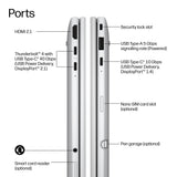 HP EliteBook 8 Flip G2i 13 inch Notebook Next Gen AI PC Copilot+ PC Intel Core Ultra 7 Laptop 33.8 cm (13.3") Touchscreen WUXGA 16 GB LPDDR5x-SDRAM 512 GB SSD Wi-Fi 7 (802.11be) Windows 11 Pro Silver