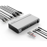 Kensington AD4010T4 Thunderbolt 4 and USB4 Quad Video Docking Station - 98W PD - DP/HDMI - Windows/macOS