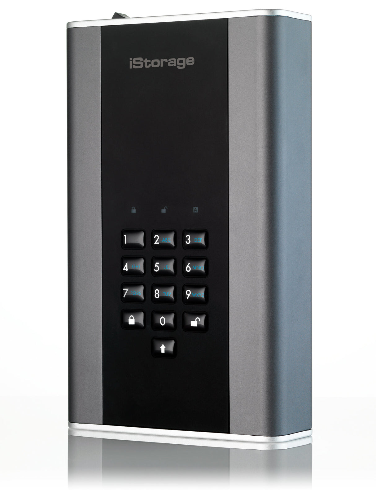 iStorage diskAshur DT2 256-bit 14TB USB 3.2 FIPS Level 3 certified, secure encrypted desktop hard drive IS-DT2-256-14000-C-X