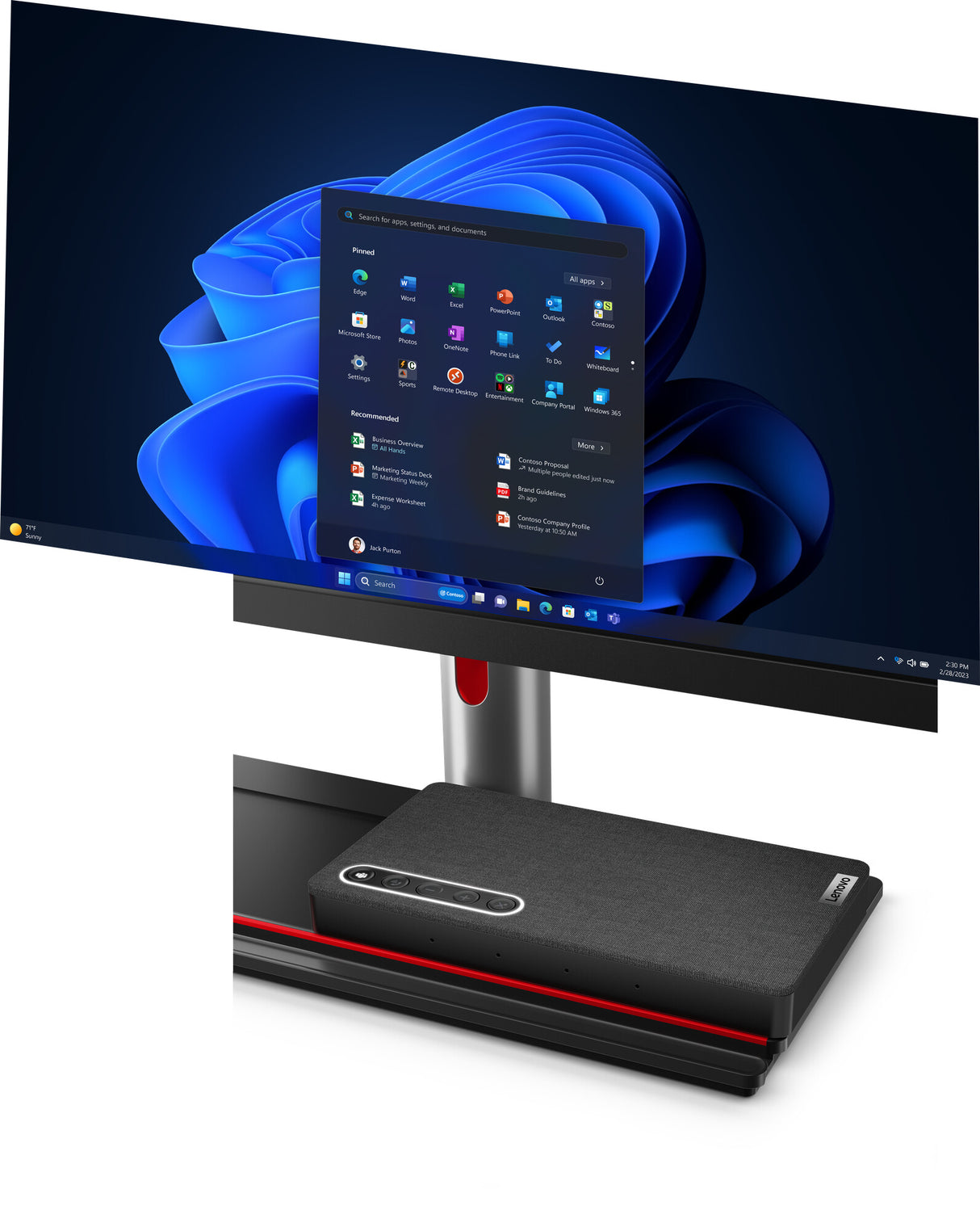 Lenovo ThinkCentre M90a Intel® Core™ i5 i5-14500 60.5 cm (23.8") 1920 x 1080 pixels All-in-One PC 16 GB DDR5-SDRAM 512 GB SSD Windows 11 Pro Wi-Fi 6E (802.11ax) Black