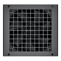 DeepCool PK650D Bloc d'alimentation 650 W, ventilateur silencieux à roulement hydraulique de 120 mm, bronze 80 PLUS, non modulaire, prise britannique, câbles plats noirs, stable avec des performances à faible bruit