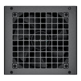 DeepCool PK650D Bloc d'alimentation 650 W, ventilateur silencieux à roulement hydraulique de 120 mm, bronze 80 PLUS, non modulaire, prise britannique, câbles plats noirs, stable avec des performances à faible bruit