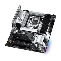 ASRock B760 Pro RS/D4 Intel 1700 Socket Motherboard, ATX, 4x DDR4 Slots, 3x M.2 Sockets, Fitted I/O Shield, 2.5GbE LAN, 1x DisplayPort / 1x HDMI Port