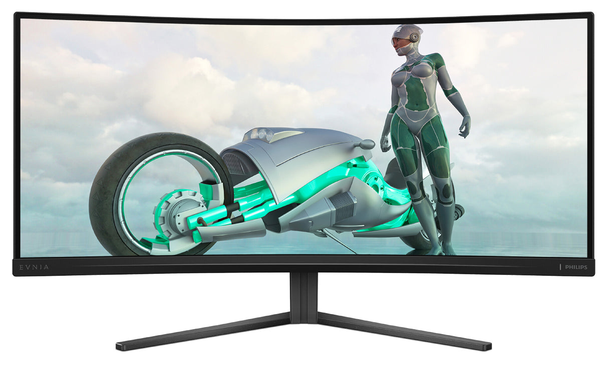 Philips Evnia 34M2C3500L/00 computer monitor 86.4 cm (34") 3440 x 1440 pixels Wide Quad HD LCD Black