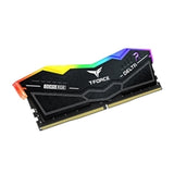 TEAMGROUP T-Force Delta RGB DDR5 Ram 32GB Kit (2x16GB) 5600MHz (PC5-44800) CL36 Desktop Memory Module Ram Black for 600 Series Chipset