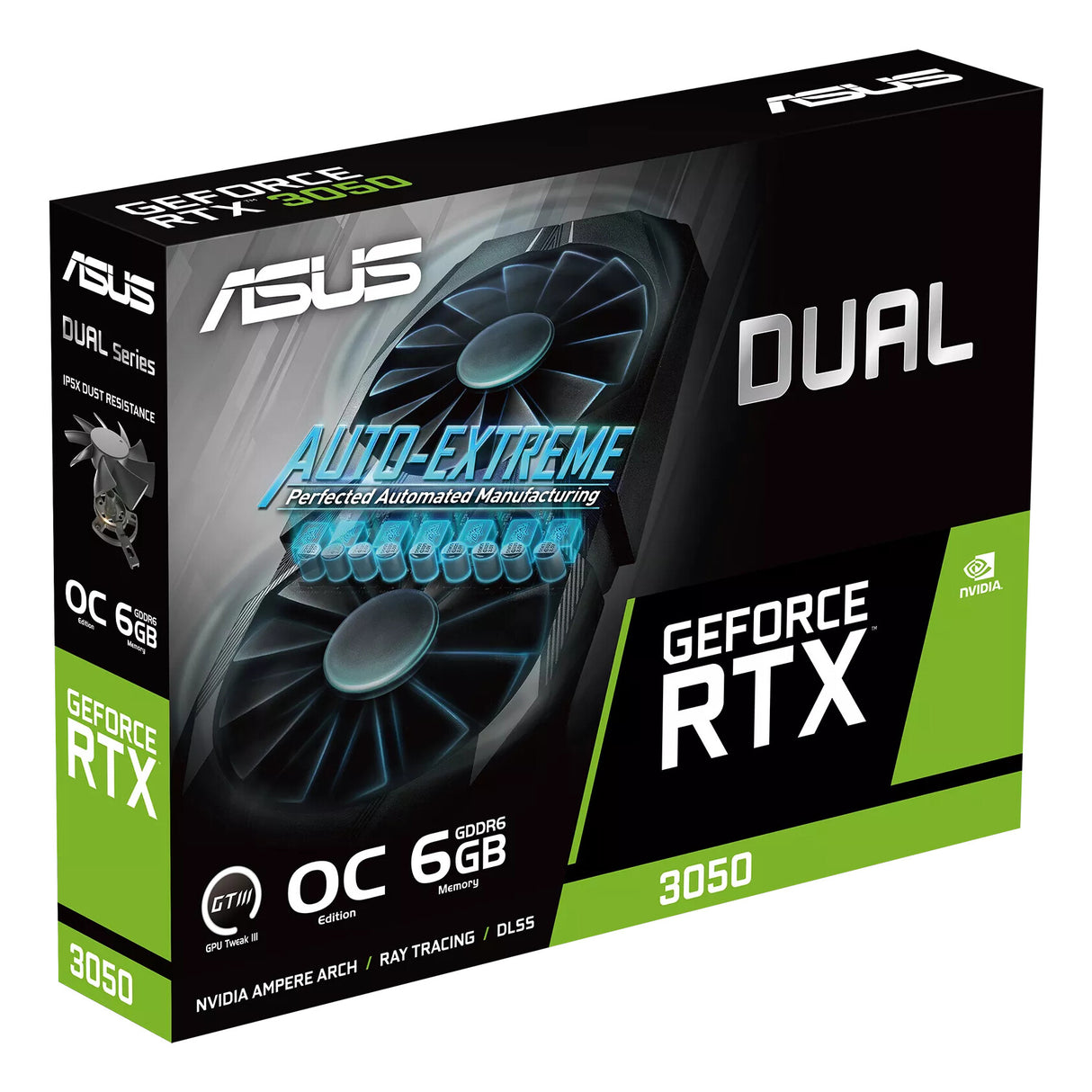 ASUS Dual -RTX3050-O6G NVIDIA GeForce RTX 3050 6 GB GDDR6