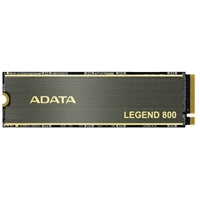 Adata Legend 800 (ALEG-800-500GCS) 500GB NVMe SSD, PCIe Gen4, M.2 Interface, 2280, Read 3000 MB/s, Write 1300 MB/s, Heatsink 3 Year Warranty