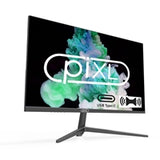 piXL PX24IPUHDS 24 Inch Frameless IPS Monitor, Widescreen LCD Panel, 5ms Response Time, 75Hz Refresh Rate, Full HD 1920 x 1080, HDMI, Display Port, USB-C, Speakers 16.7 Million Colour Support, Black Finish