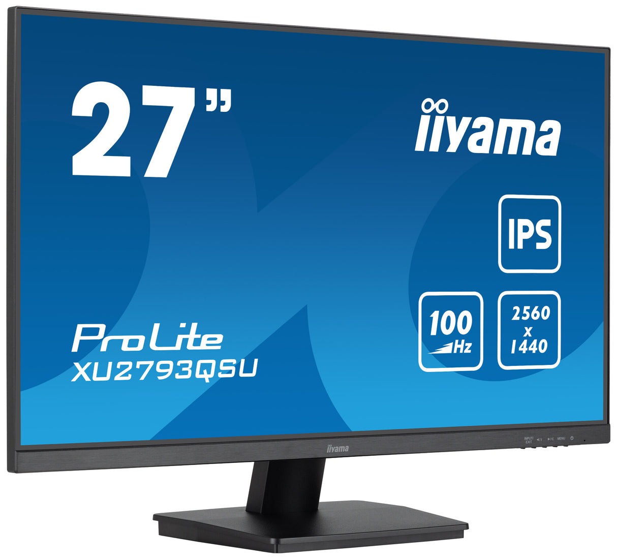 iiyama ProLite XU2793QSU-B6 computer monitor 68.6 cm (27") 2560 x 1440 pixels Wide Quad HD LED Black