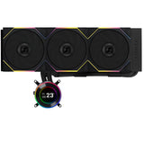 Lian Li GA II Hydroshift II LCD-C 360TL Processor All-in-one liquid cooler 12 cm Black 1 pc(s)