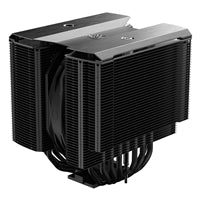 CoolerMaster, Master Air MA824 Stealth CPU Air Cooler, 8 Heat Pipes, Dual Mobius 120/130 mm Fans, Nickel-Plated Copper Base, AMD Ryzen AM5/AM4, Intel LGA 1700/1200