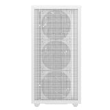 DeepCool CH560 Digital, blanc, boîtier de jeu moyenne tour, verre trempé, 4 ventilateurs ARGB, E-ATX/ATX/MicroATX