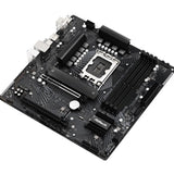 ASRock B760M PG Lightning Intel 1700 Socket Motherboard, Micro-ATX, 4x DDR5 Slots, 4x M.2 Sockets, 1x USB-C Port, 2.5GbE LAN, 1x DisplayPort / 1x HDMI Port