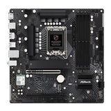 ASRock B760M PG Lightning WiFi Intel 1700 Socket Motherboard, Micro-ATX, 4x DDR5 Slots, 4x M.2 Sockets, 1x USB-C Port, 2.5GbE LAN, Wi-Fi 6E, 1x DisplayPort / 1x HDMI Port