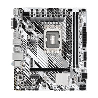 ASRock H610M-HDV/M.2+ D5 Intel 1700 Socket Motherboard, Micro-ATX, 2x DDR5 Slots, 1x M.2 Socket, 1x USB-C Port, GbE LAN, 1x D-Sub / 1x DisplayPort / 1x HDMI Port