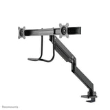 Neomounts NM-D775DXBLACK Monitor arm 10-32" - gas spring - Topfix - 180°-stop