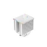 DeepCool AK620 Digital CPU Cooler, White, 2x 120mm Fan, Dual Tower, ARGB, 6x Direct Touch Copper Heatpipes, Intel/AMD