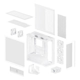 ARCTIC Xtender VG (White) Premium E-ATX PC Case with Vertical GPU Mounting