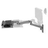 Ergotron LX Pro Wall Keyboard Arm (dark grey)