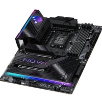 ASRock Z790 Nova WiFi PHANTOM GAMING Intel 1700 Socket Motherboard, ATX, 4x DDR5 Slots, 7x M.2 Sockets, 2x USB-C Port, Fitted I/O Shield, 2.5GbE LAN, Wi-Fi 7, 1x DisplayPort / 1x HDMI Port