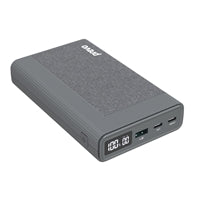Prevo AD10C 100W USB-C Power Delivery PD 20000mAh Portable Fast-Charging Powerbank with Digital Display, Dual USB-C & USB-A with 100W USB-C Cable Included for Laptops, Ultrabooks, Chromebooks, Smartphones & Tablets