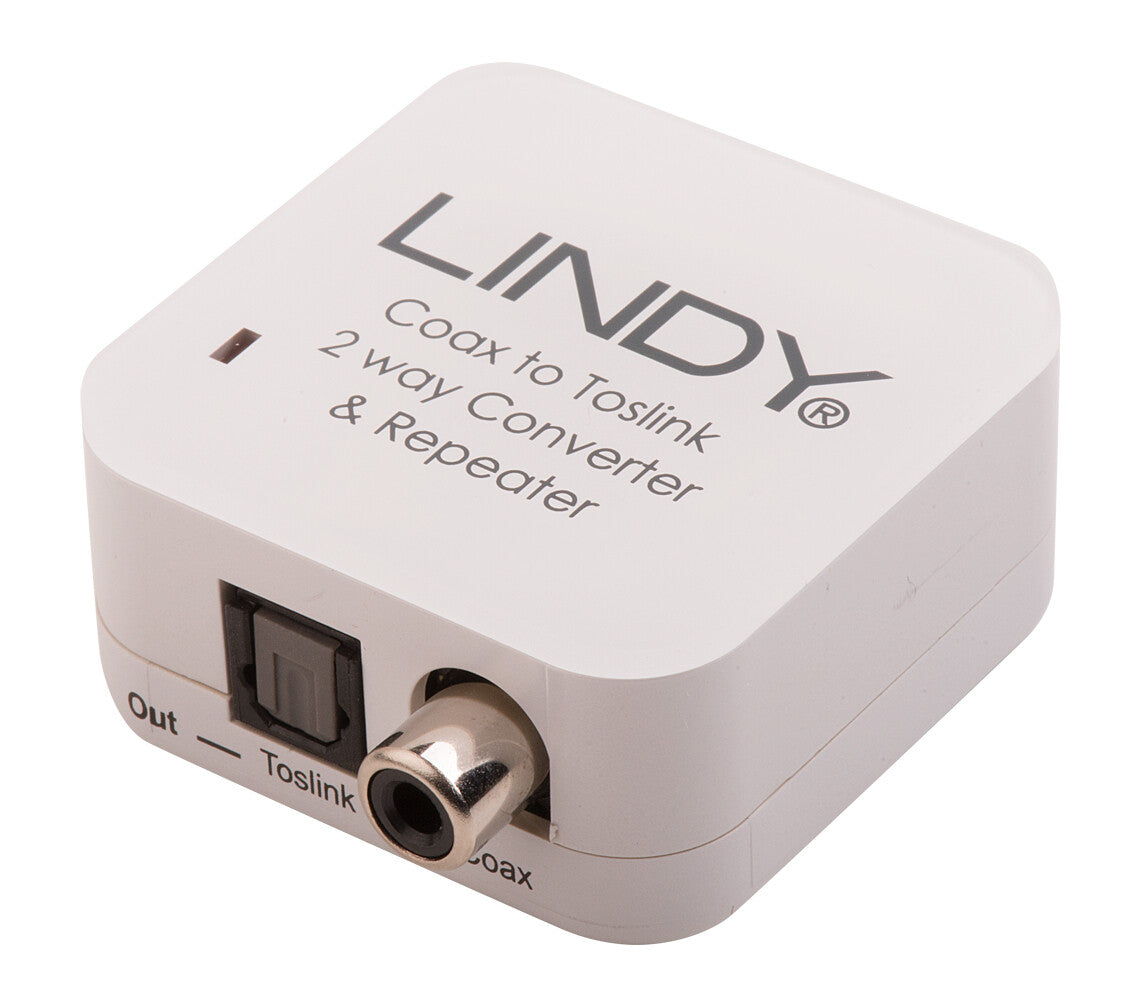 Lindy TosLink (Optical) and Coaxial Bi-directional Converter