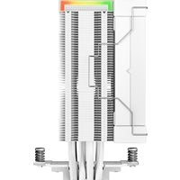 DeepCool AK400 Digital CPU Cooler, White, 1x 120mm Fan, Single Tower, ARGB, 4x Direct Touch Copper Heatpipes, Intel/AMD