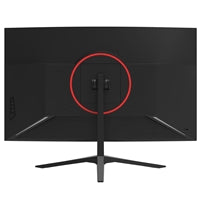 piXL CM27GF6D 27 Inch Curved Frameless Monitor, 165Hz, 6ms Response Time, HDR, Frameless, 1920x1080 Full HD, HDMIx2, Display Port, Black, VESA Mount