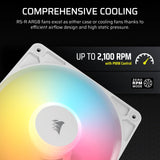 Corsair RS120-R ARGB Computer case Fan 12 cm White 3 pc(s)